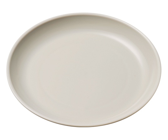 (グレー) ポリプロ給食皿16cm画像