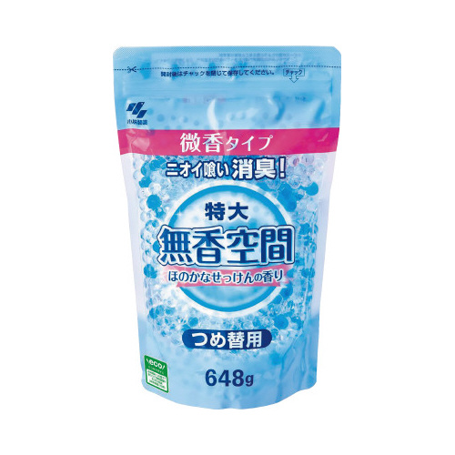 無香空間特大　ほのかなせっけん　替用　６４８Ｇ画像