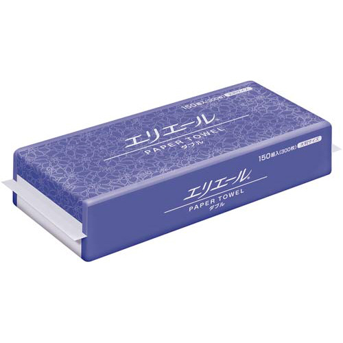 エリエールペーパータオル　１５０Ｗ　１梱（２５個）画像