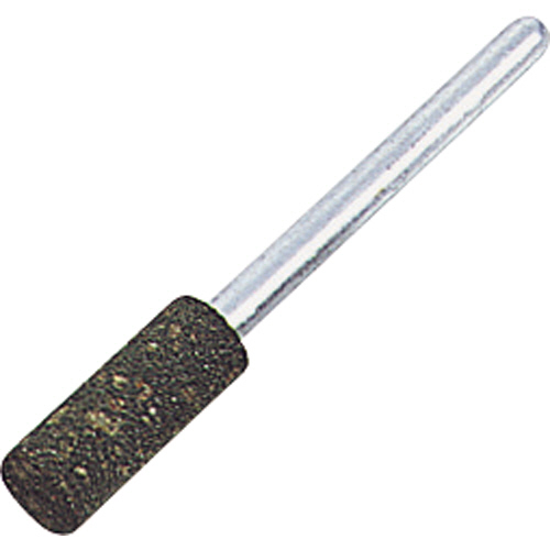 ｺﾞﾑ軸付砥石(軸径3mm) #120 緑 外径10×長さ20mm 1ﾊﾟｯｸ(10本)画像