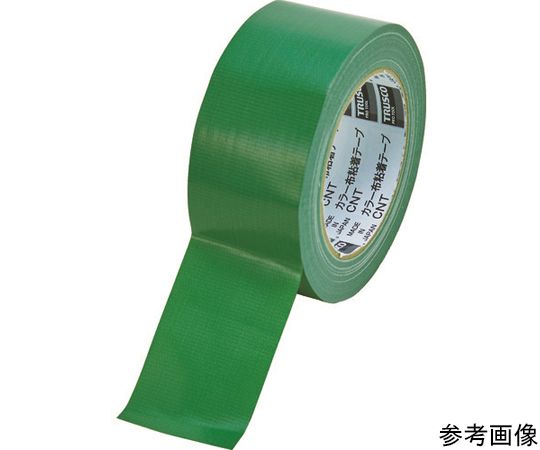 カラー布粘着テープ　幅50mm長さ25m　グリーン画像