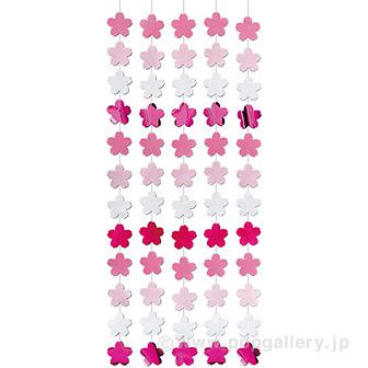 メッキ桜チェーン（5本入）画像