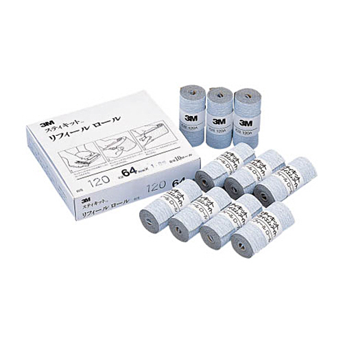 ｽﾃｨｷｯﾄ ﾘﾌｨｰﾙﾛｰﾙ #400 64mm×3.1m 1巻画像