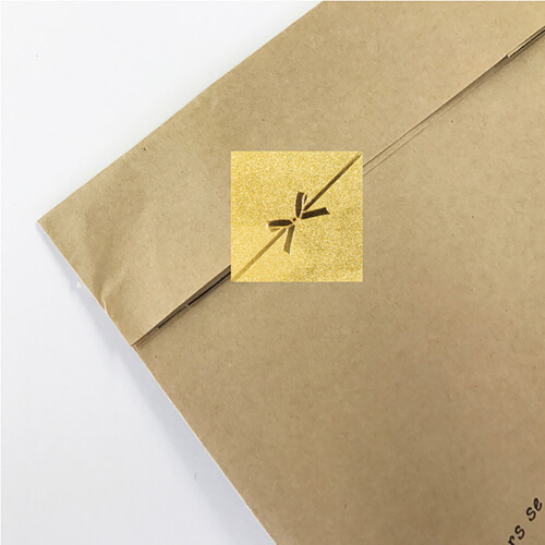 和の雰囲気あるシンプルなデザインのギフトシール