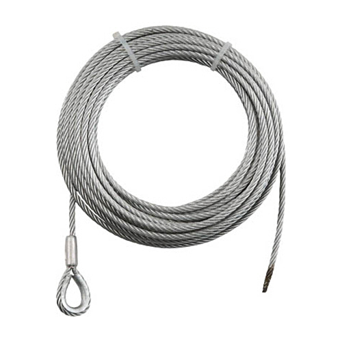 手動ｳｲﾝﾁ用ﾜｲﾔｰΦ4X5m用(ｼﾝﾌﾞﾙ入ﾛｯｸ加工) 1本画像