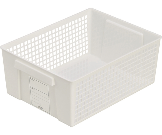 トリムバスケット ラージ ホワイト画像