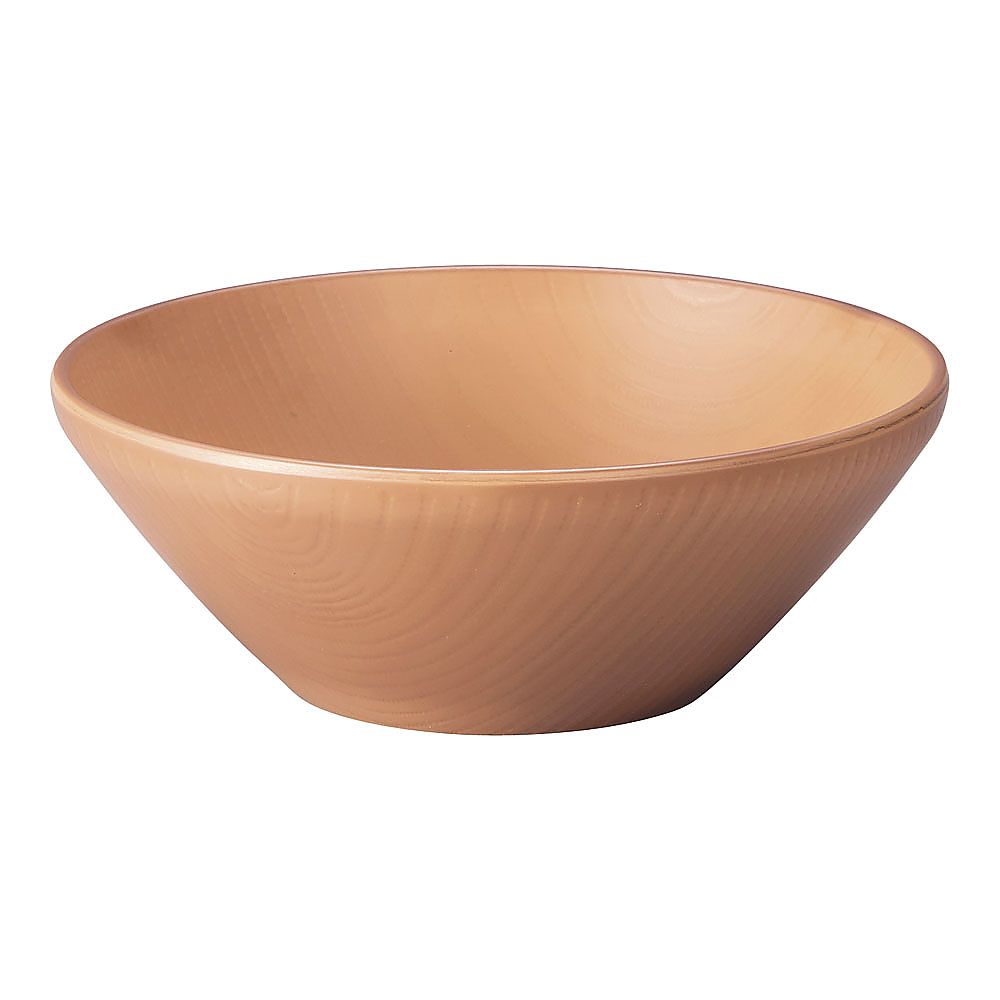 ウォールナ サラダボール 13cm ライトブラウン画像