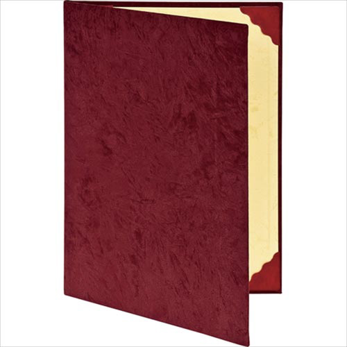 証書ファイル　Ａ４　スエード調　Ｃタイプエンジ２冊画像