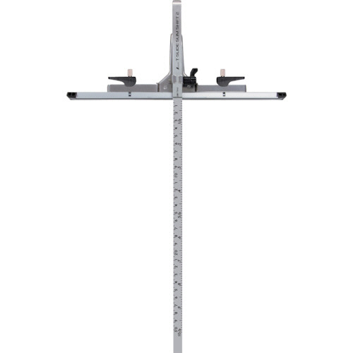 丸ﾉｺｶﾞｲﾄﾞ定規 Tｽﾗｲﾄﾞ ｽﾘﾑｼﾌﾄ 2 30cm 併用目盛 1本画像