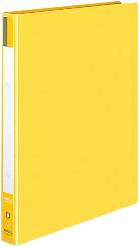 リングファイルボード表紙黄Ａ４縦背幅３０ｍｍ１０冊画像