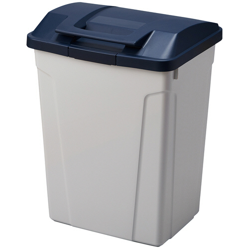 ﾊﾝﾄﾞﾙ付 分別ﾍﾟｰﾙ 70L ﾌﾞﾙｰ 1台画像