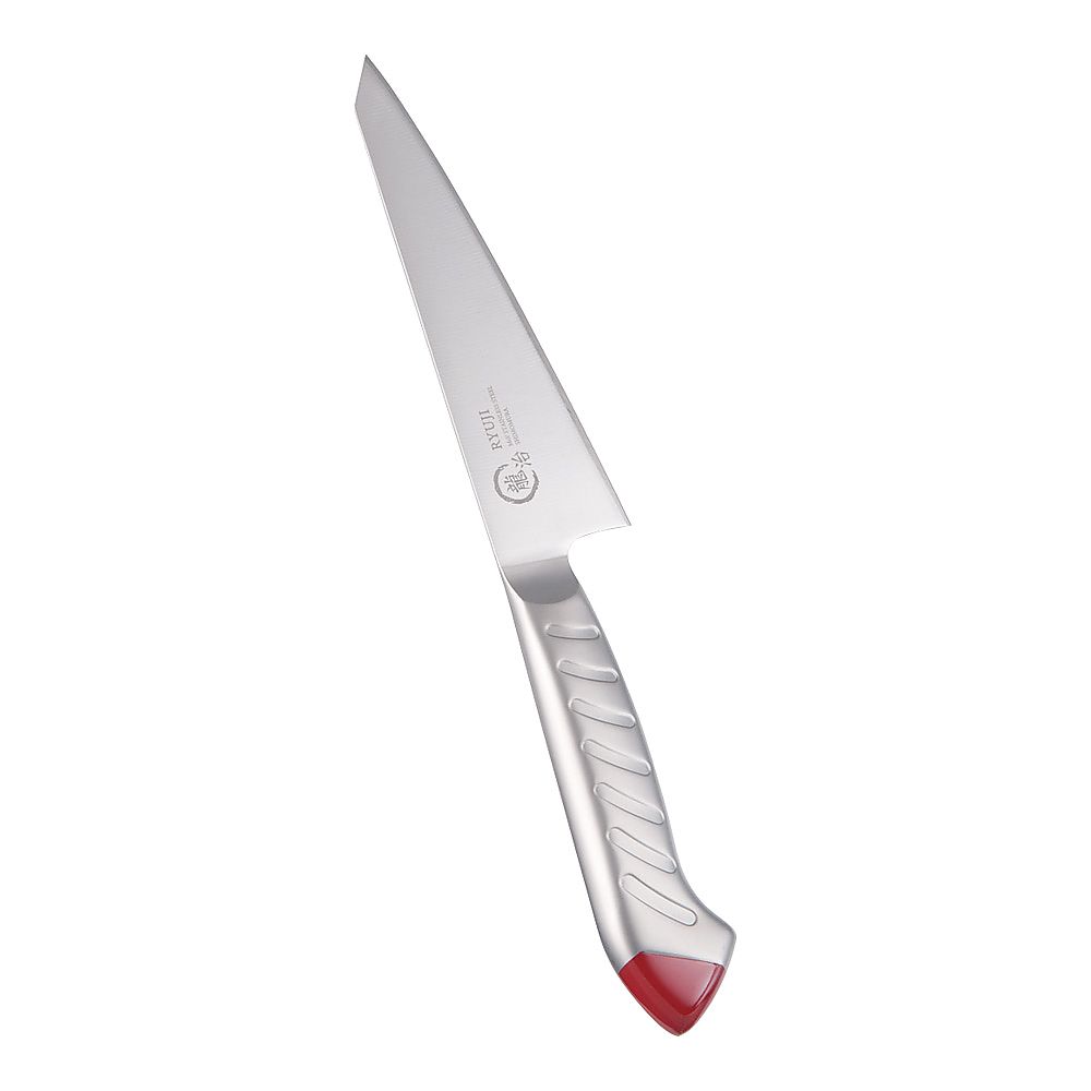 龍治　ステンカラー　骨スキ　15cm　レッド