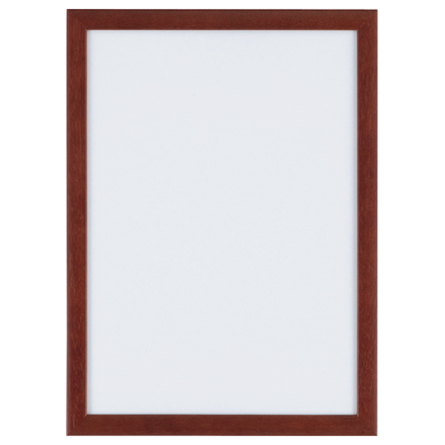 木製ﾌﾚｰﾑ A3 外寸456×333mm ﾌﾞﾗｳﾝ 1枚画像