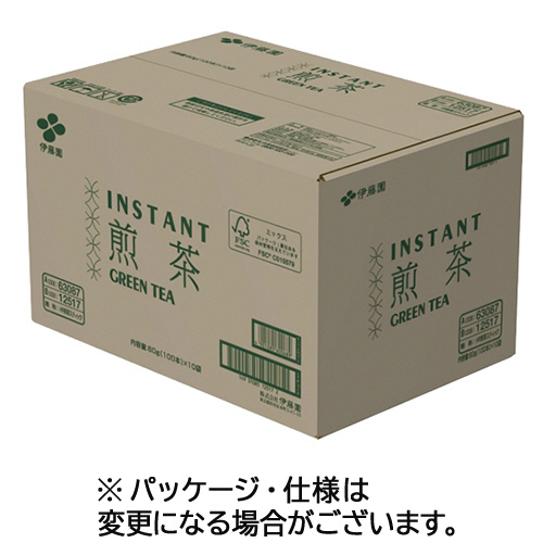 業務用 ｲﾝｽﾀﾝﾄｽﾃｨｯｸ 煎茶 1箱(1000本)画像