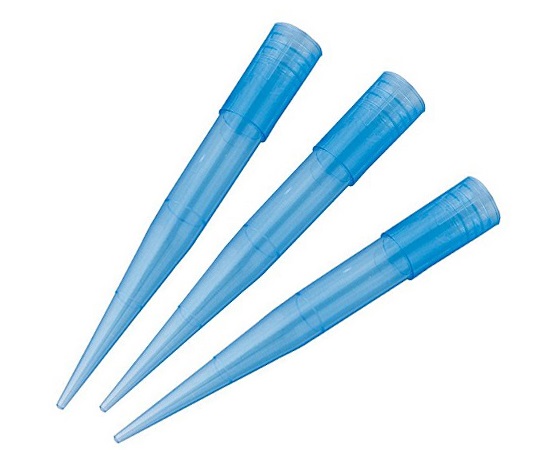 ピペットチップ　1000μL　ブルー(目盛付)　500本入
