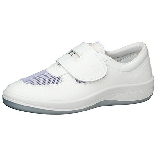 男女兼用 ｸﾘｰﾝ静電作業靴 ｴﾚﾊﾟｽ SU403 ﾎﾜｲﾄ 22.0cm 1足