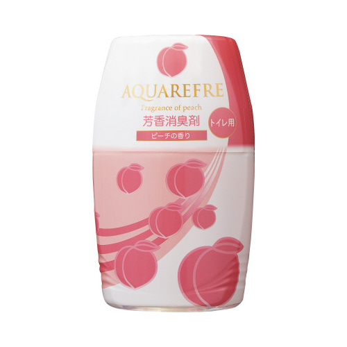 アクアリフレトイレ用芳香消臭剤　ピーチの香り×３画像
