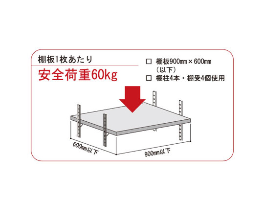 ステンレス　フィット棚支柱　黒　全長1235mm 黒いフィット棚支柱が真横から映し出され、全長が際立つ状態。
