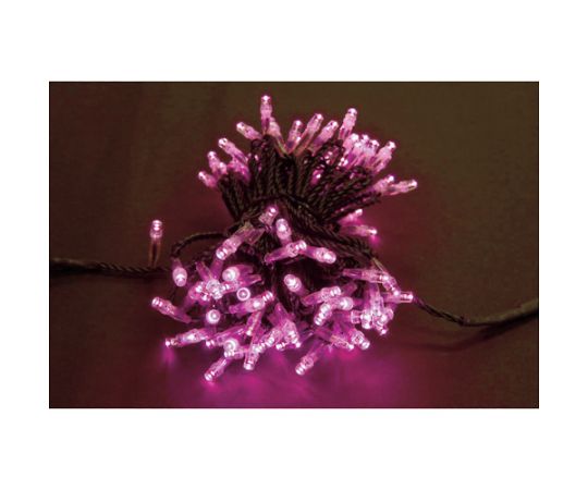 LEDイルミネーション ピンク色画像