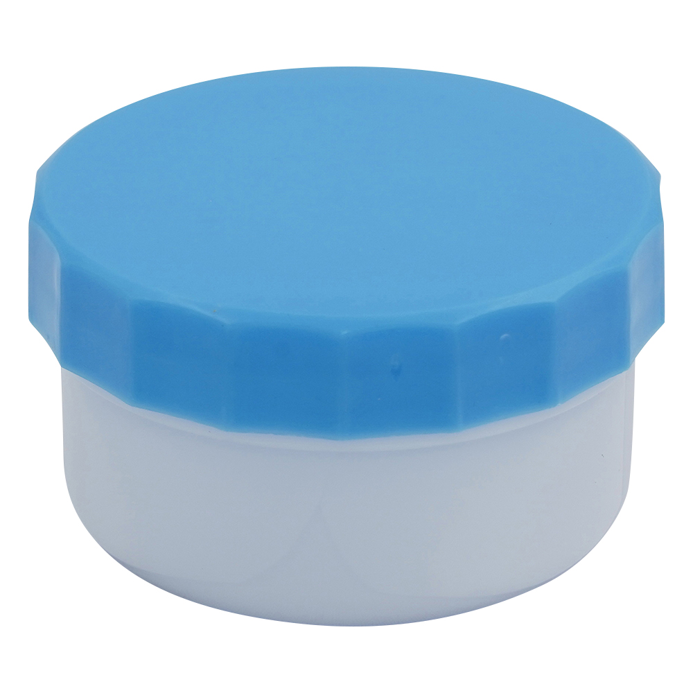 プラ軟こう壺（深型）22mL 100個 青画像
