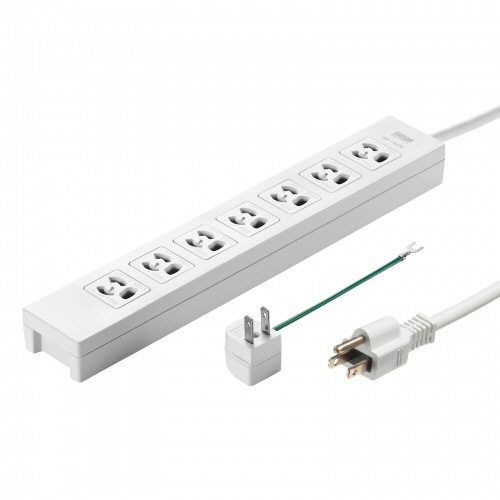 電源タップ　3P・7個口　3m(RoHS指令10準拠)　1個画像