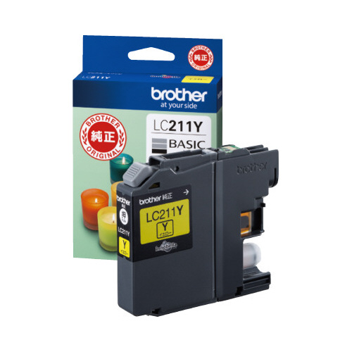純正インク　ＬＣ２１１Ｙ　イエロー画像