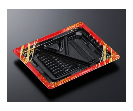 弁当容器 CTいろは 23-19LこまいR-BK身 600枚画像