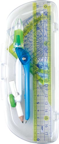 楽しく学習　くるんパス＋定規セット