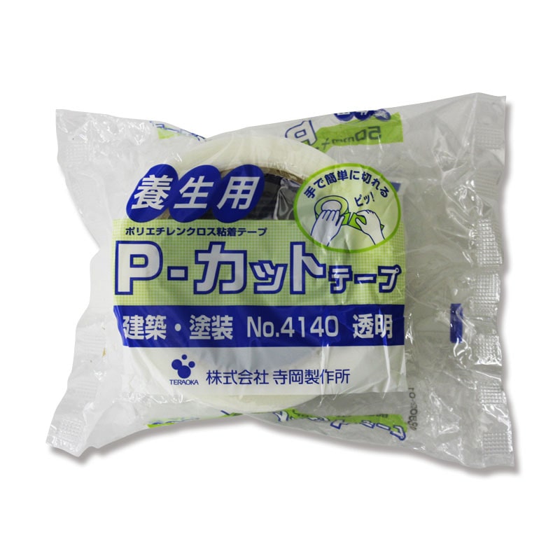 Ｐカットテープ　Ｎｏ．４１４０　５０Ｘ２５　透明画像