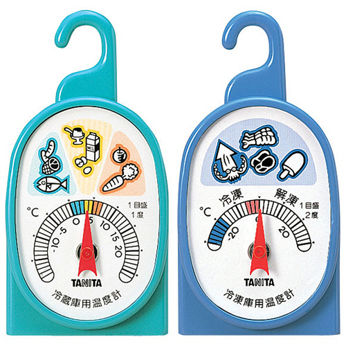 冷凍･冷蔵庫用温度計 1個
