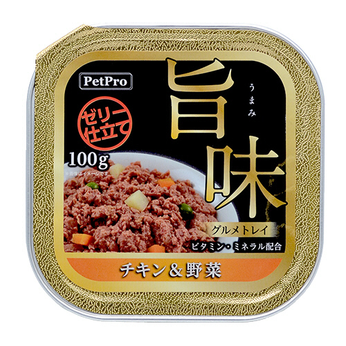 PetPro 旨味ｸﾞﾙﾒﾄﾚｲ ﾁｷﾝ&野菜 100g 1個画像