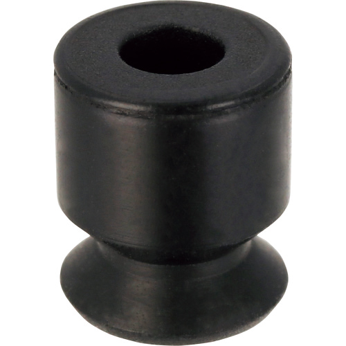 真空ﾊﾟｯﾄﾞ ｽﾀﾝﾀﾞｰﾄﾞﾀｲﾌﾟ ﾊﾟｯﾄﾞ外径6mm 導電性ｼﾘｺｰﾝｺﾞﾑ 1個画像