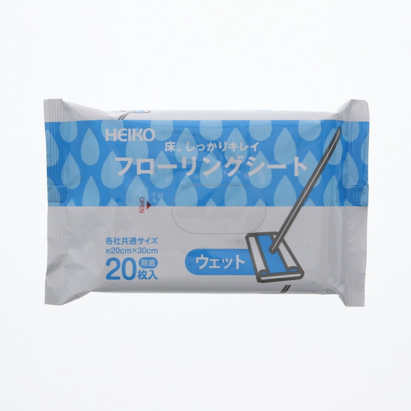 フローリング用お掃除シート　ウェットタイプ画像