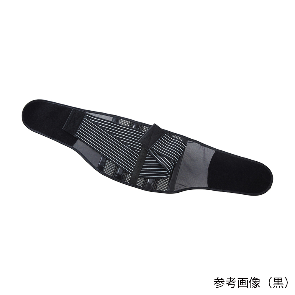 楽らく腰ガード［ソルボ］ レギュラー S 黒画像