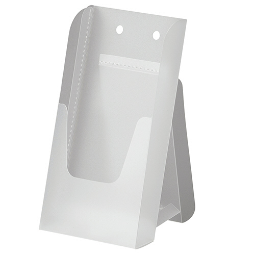 組立式 EZﾊﾟﾝﾌｽﾀﾝﾄﾞ A4三つ折 半透明 1個