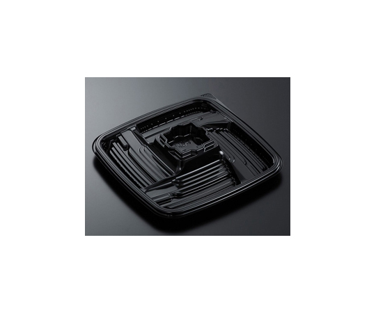 オードブル容器 HSデリデコ K27-5 黒-BK 身 360枚画像