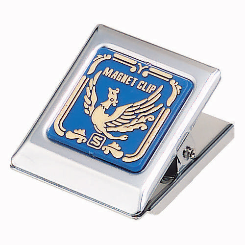 ﾏｸﾞﾈｯﾄｸﾘｯﾌﾟ 大 口幅44mm 青 1ｾｯﾄ(10個)画像