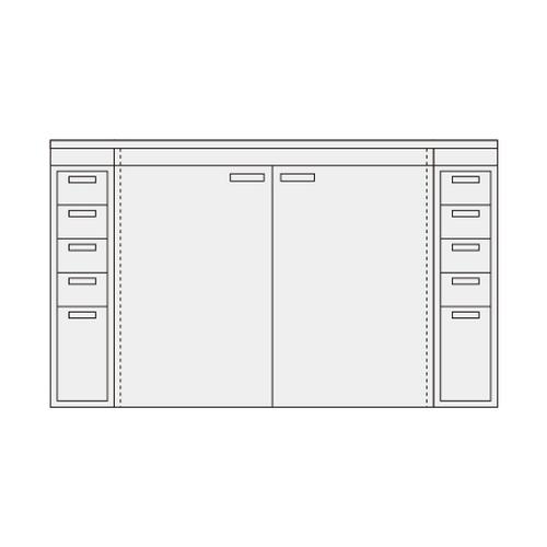 ピットイン（キャビネット・天板付）　ＰＮ－Ｆ８３Ｗ
