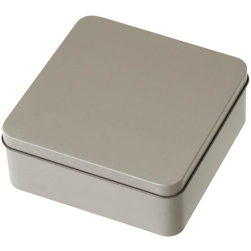 ラッピング用品 MGR-CAN1 無地ギフト缶-1/グレー(10個) ヘッズ画像