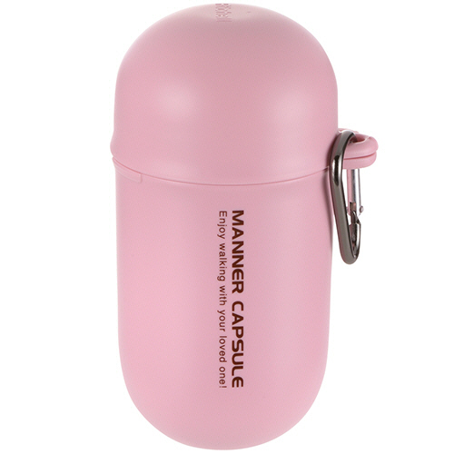 おでかけﾏﾅｰｶﾌﾟｾﾙ ﾗｲﾄﾋﾟﾝｸ 1個画像