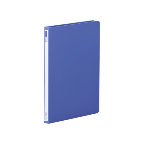 ｽﾅｯﾁﾌｧｲﾙ A4ﾀﾃ 140枚収容 背幅19mm 藍 1冊画像