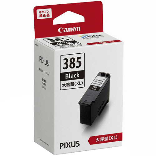 FINE ｶｰﾄﾘｯｼﾞ BC-385XL 顔料ﾌﾞﾗｯｸ(大容量) 6200C001 1個画像