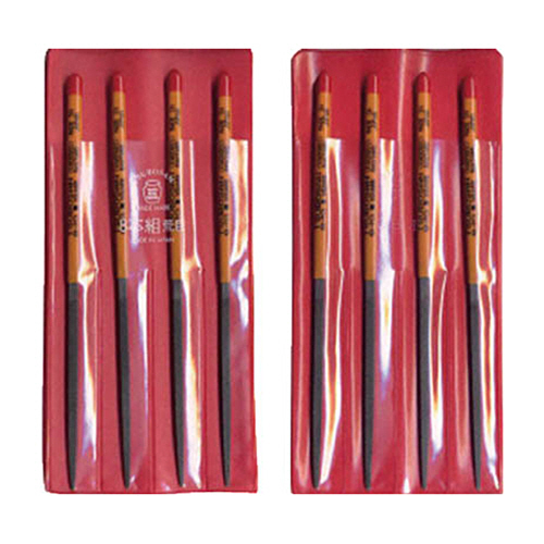 組ﾔｽﾘ 8本組(200mm) 角 荒目 1ﾊﾟｯｸ(8本)画像