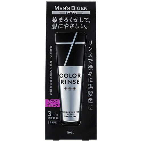 ﾒﾝｽﾞﾋﾞｹﾞﾝ ｶﾗｰﾘﾝｽ ﾄﾘﾌﾟﾙﾌﾟﾗｽ ｱｯｼｭﾌﾞﾗｯｸ 120g 1本画像