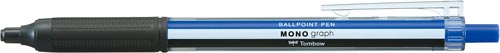 油性ボールペンモノグラフライト０５モノカラー軸　青画像