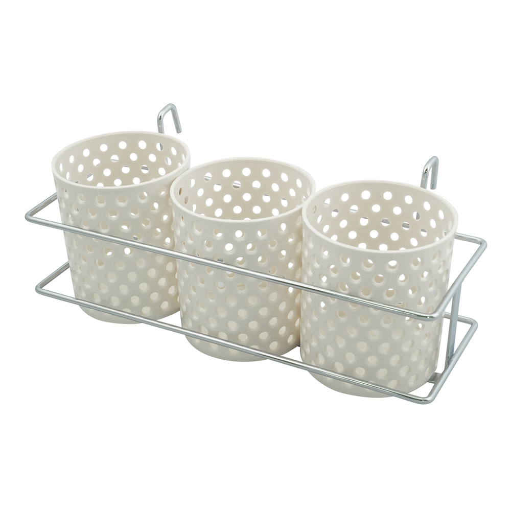 セット台用オプション スプレーホルダー 白 260×110×110mm画像