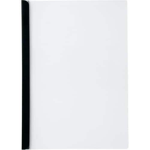 スライドバーファイルＡ４縦５０枚とじ　黒１０冊画像