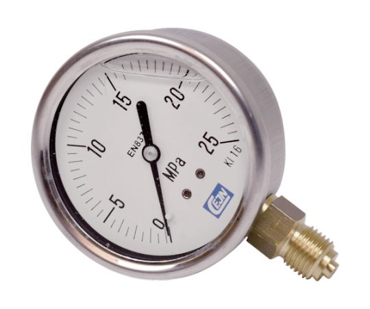 グリセリン入り圧力計 0-25MPa画像
