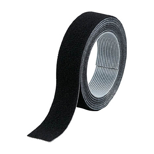 ﾏｼﾞｯｸﾊﾞﾝﾄﾞ結束ﾃｰﾌﾟ 両面ﾀｲﾌﾟ 黒 20mm×1.5m 1巻画像