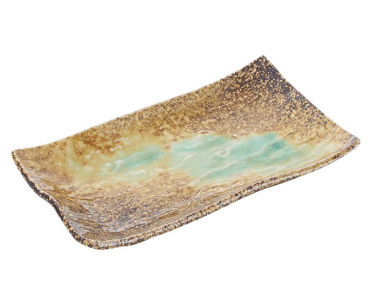 和食器コレクション　岩清水　石目焼物皿画像